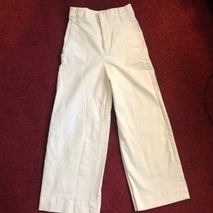 Y2K Zara white trousers/pants